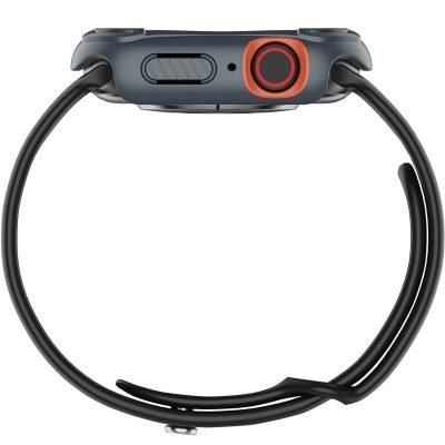 Apple Watch 4 44mm / Watch 5 44mm / Watch 6 44mm / Watch SE 44mm Nillkin CrashBumper 2in1 tok + üveg (Szürke)