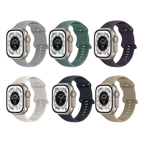 Apple Watch 42mm / Watch 44mm / Watch 45mm / Watch 49mm HOCO WA15 solid szíj kék 0