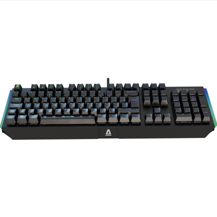 AVAX FS01 Full size mechanikus alumínium billentyűzet (Fekete/Szürke) - Vezetékes, Outemu red kapcsoló
