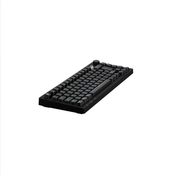 AVAX GM02 PRO 75% Gasket RGB Tri-mode mechanikus billentyűzet (Fekete) - Gateron brown kapcsoló, magyar kiosztás