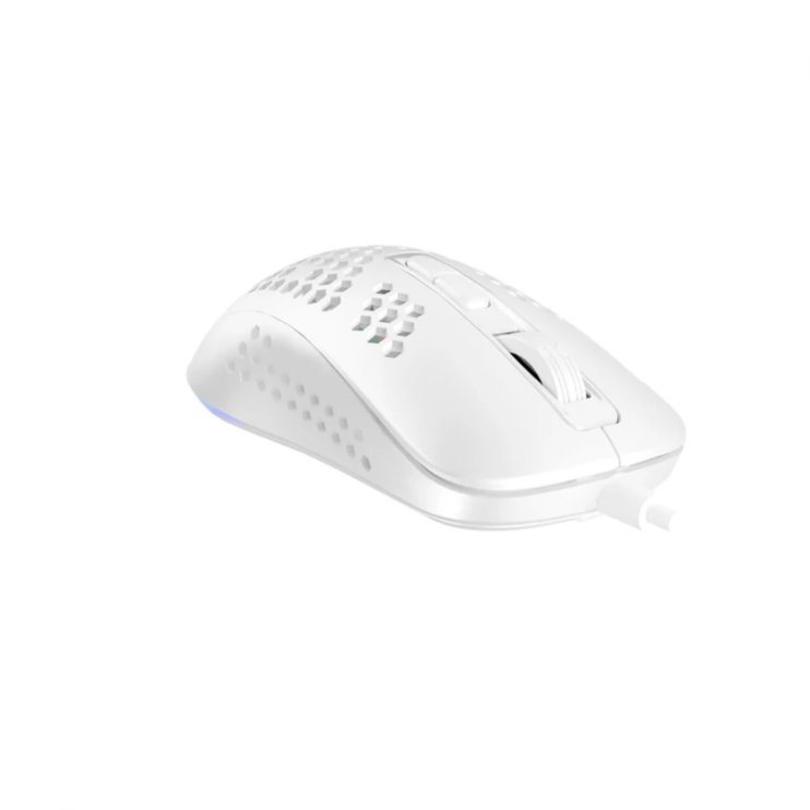 AVAX LW01 PAW3327 RGB gamer egér (Fehér)