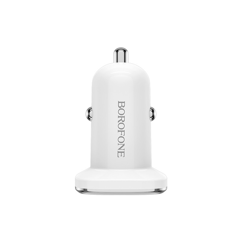 Borofone BZ12A autós töltő (type-C kábel), QC 3.0,18W, fehér