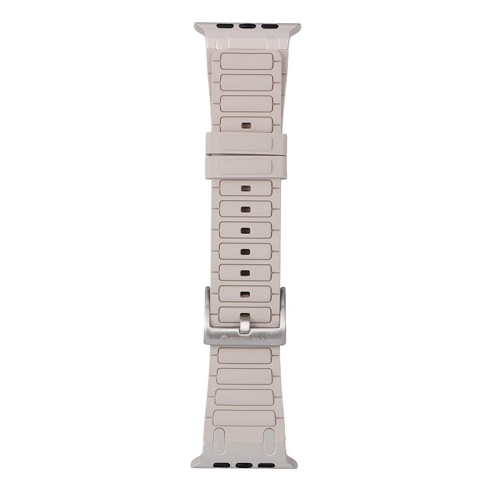 Forcell F-Design FA06 szilikon szíj Apple Watch 38 / 40 / 41 mm (Fehér)