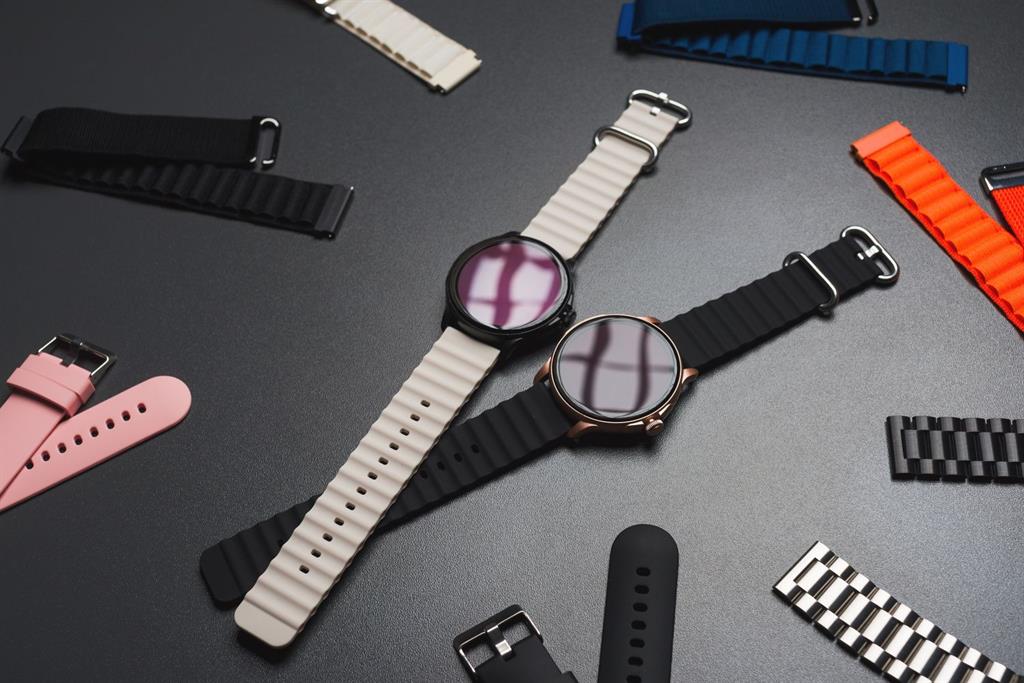 Forcell F-Design FS01 szilikon szíj Samsung Galaxy Watch 20 mm (Fekete)
