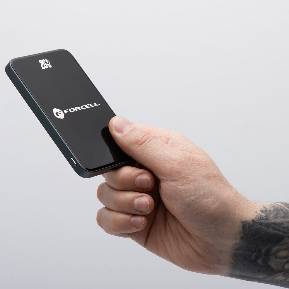 Forcell F-Energy SuperSlim F10K8 MagSafe power bank 15W 10000 mAh (Fehér)