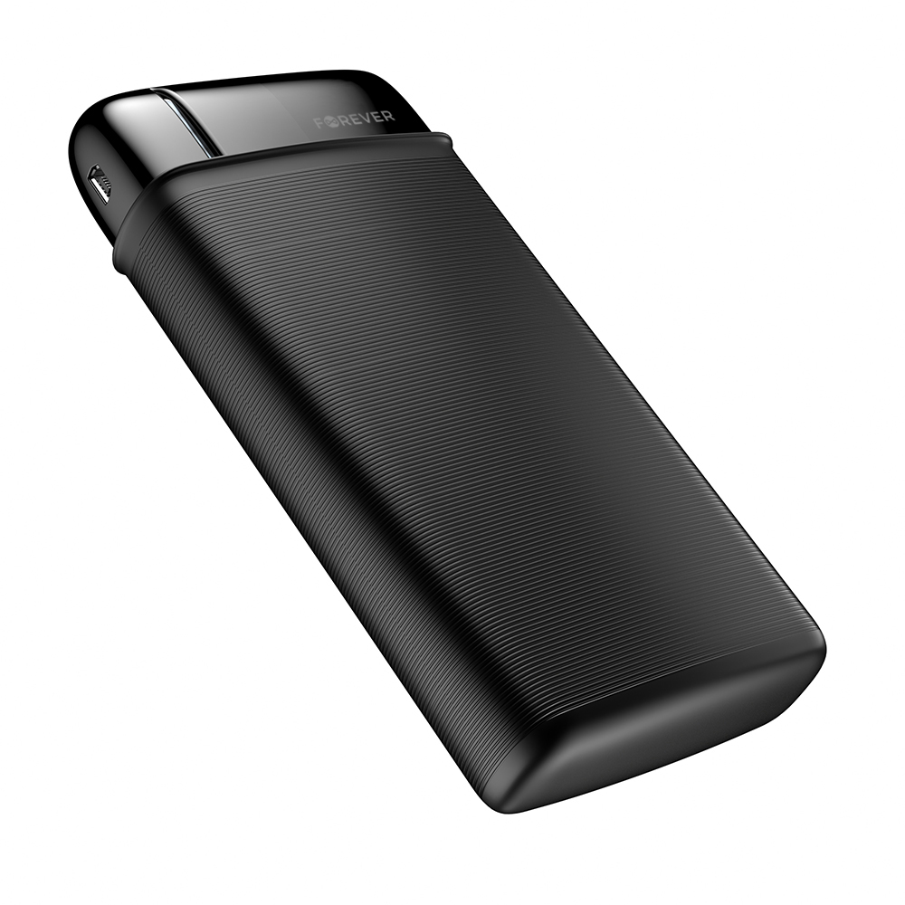 Forever TB-100L külső akkumulátor / powerbank (Fekete) - 20000 mAh