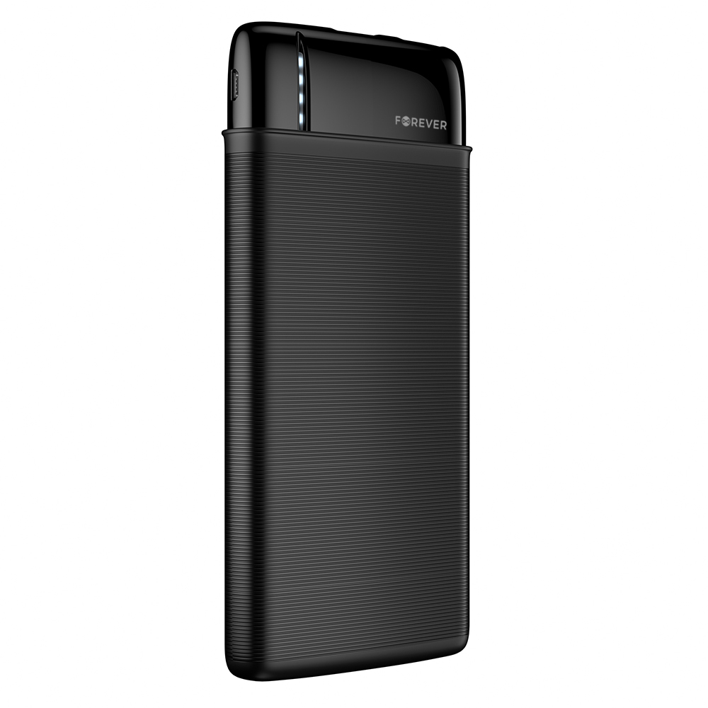 Forever TB-100M külső akkumulátor / powerbank (Fekete) - 10000 mAh