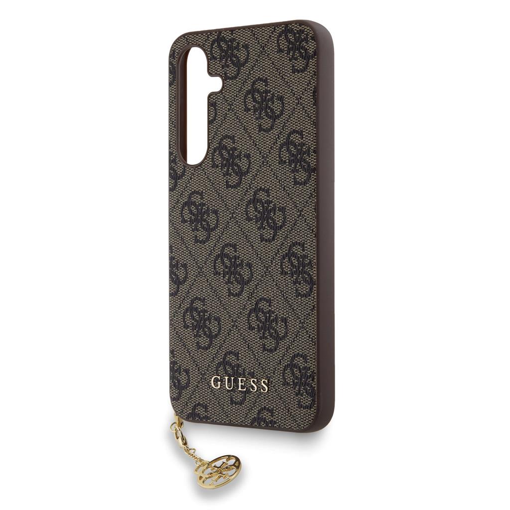 Guess 4G Charm Samsung Galaxy A35 5G hátlap tok (Barna) - GUHCSA35GF4GBR 0