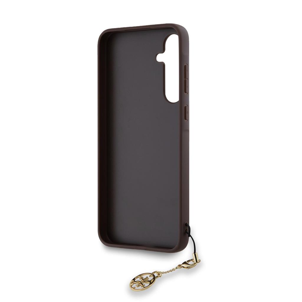 Guess 4G Charm Samsung Galaxy A35 5G hátlap tok (Barna) - GUHCSA35GF4GBR 1