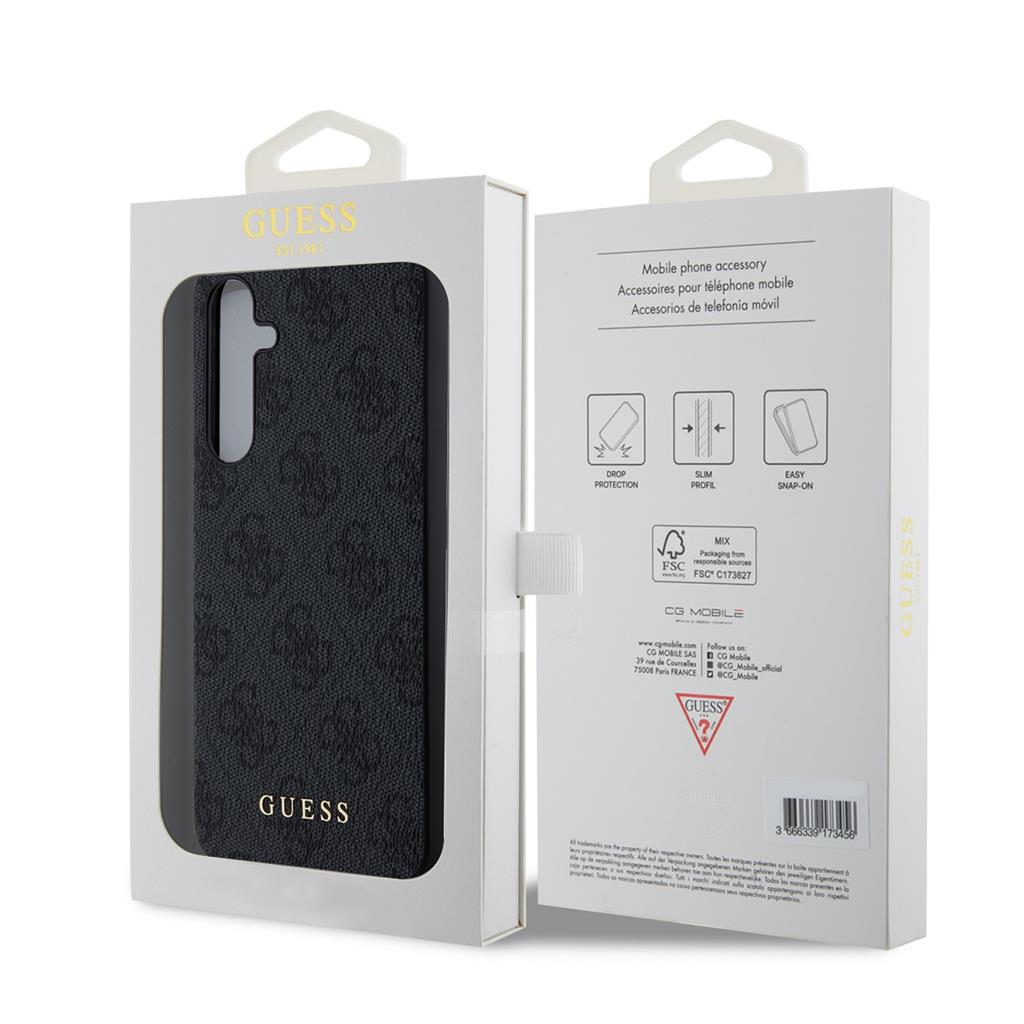Guess 4G Samsung Galaxy A35 5G hátlap tok (Szürke) - GUOHCSA35G4GFGR 3