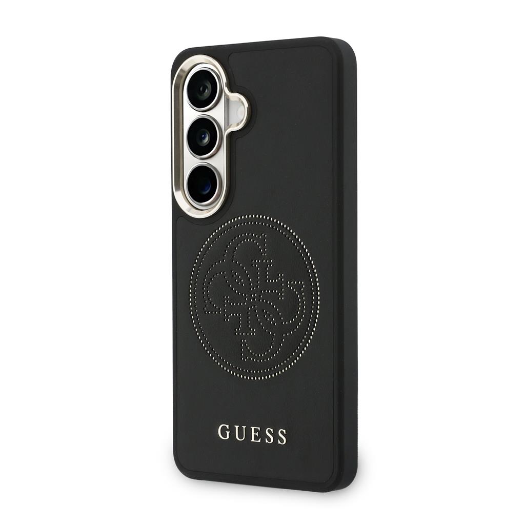 Guess PU Perforated 4G Logo Magnetic Samsung Galaxy S26 (Fekete)