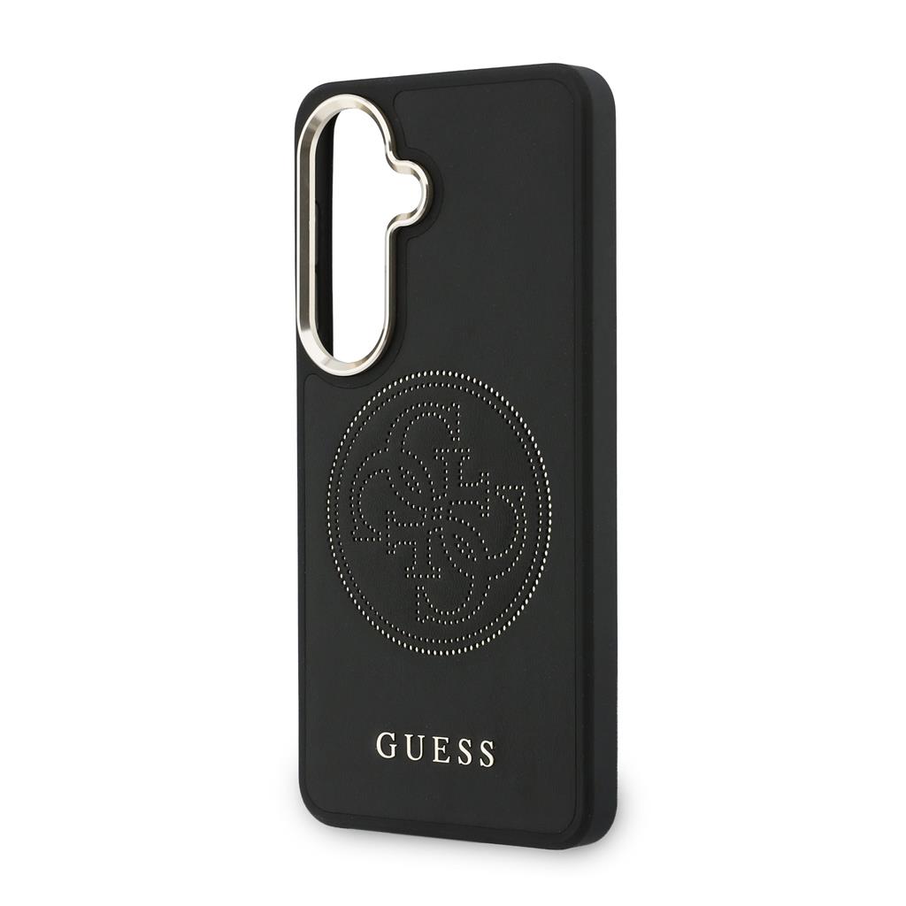 Guess PU Perforated 4G Logo Magnetic Samsung Galaxy S26 (Fekete)