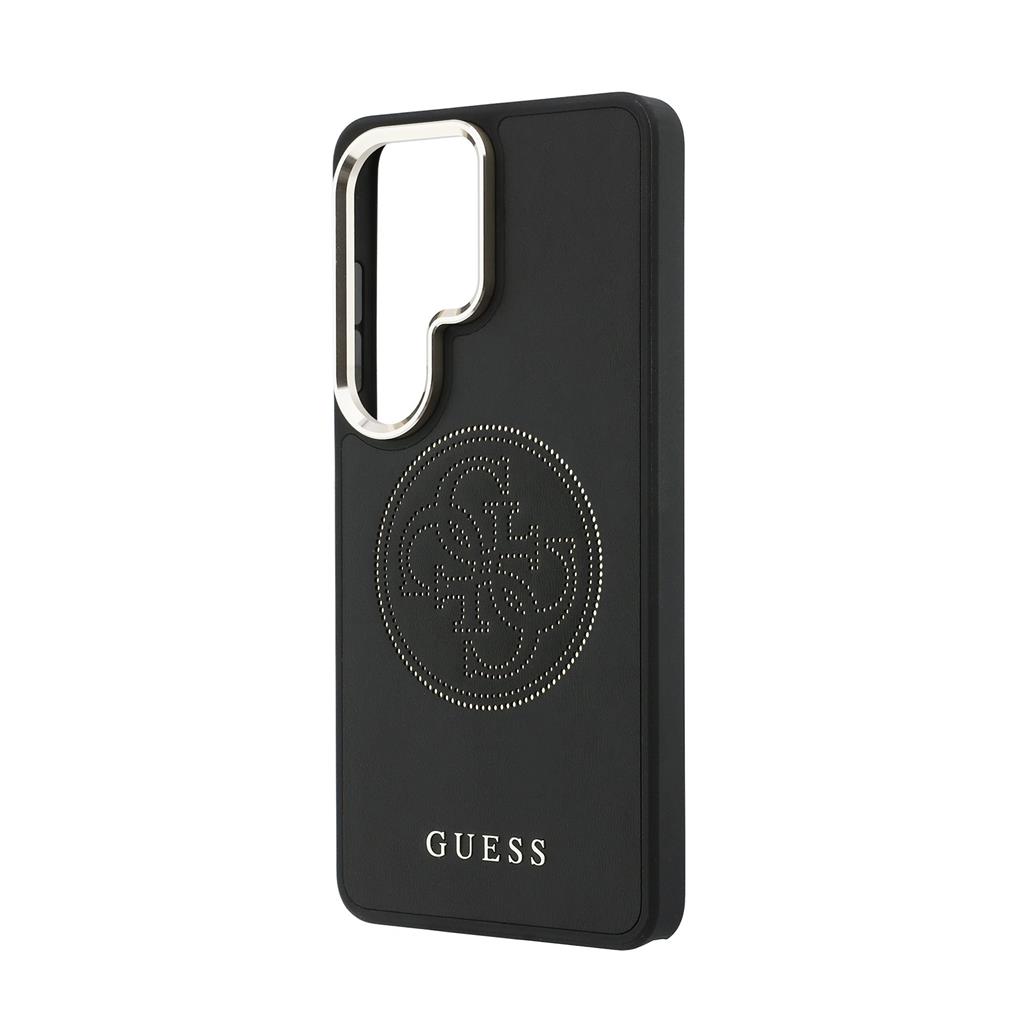 Guess PU Perforated 4G Logo Magnetic Samsung Galaxy S26 Ultra (Fekete)