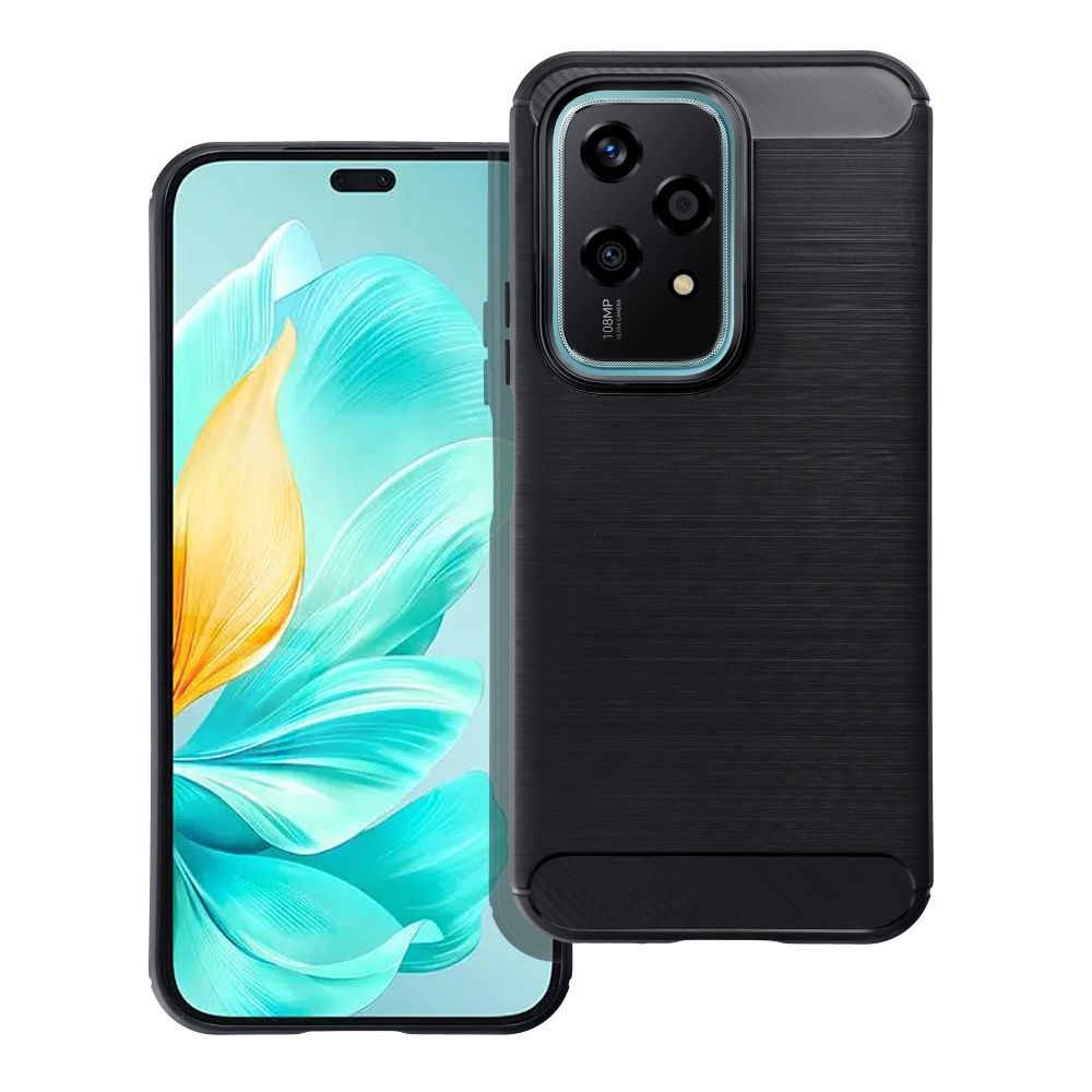 Honor 200 Lite forcell carbon hátlap tok (Fekete) 2