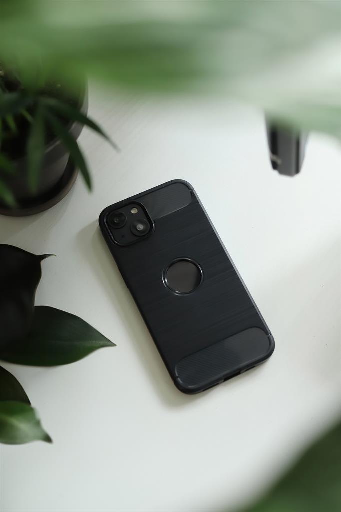 Honor 400 Lite forcell carbon hátlap tok (Fekete)