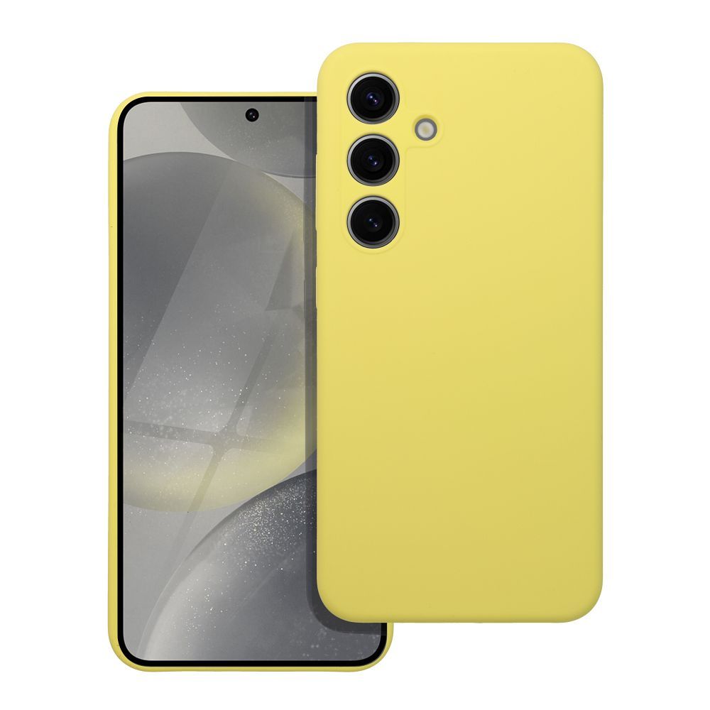 Honor 400 Lite Silicone 2mm hátlap tok (Sárga)