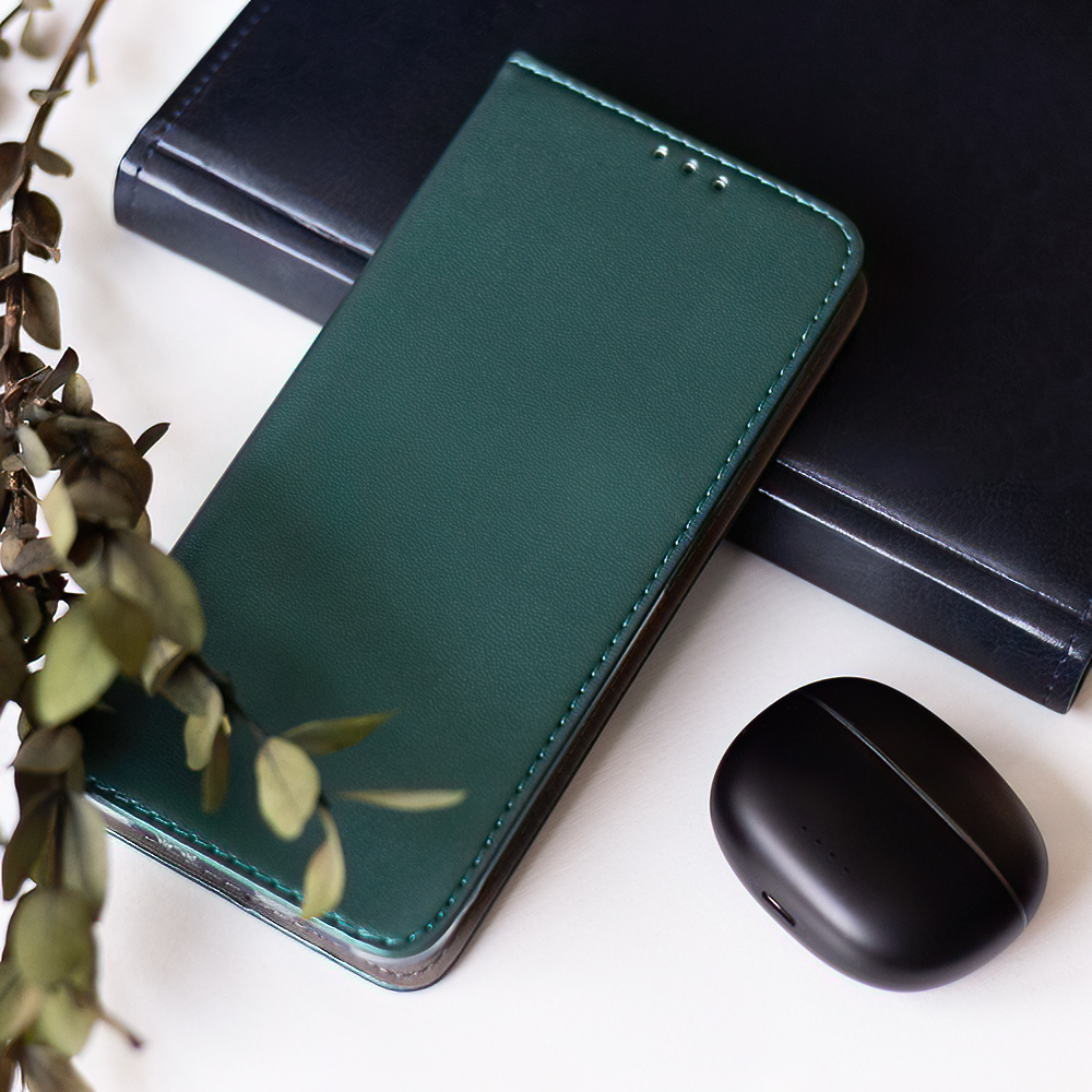 Honor 400 Lite Smart magnetic nyitható tok (Zöld)