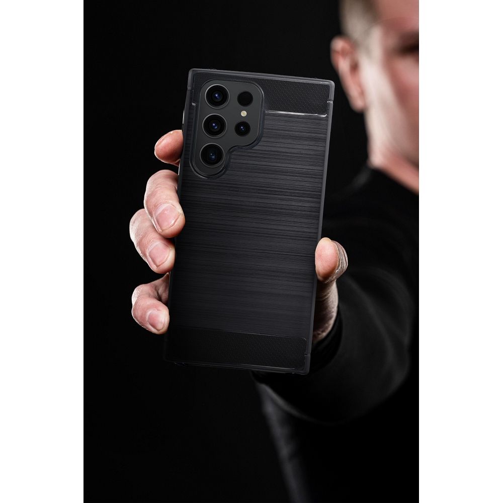 Honor 400 Pro 5G forcell carbon hátlap tok (Fekete)
