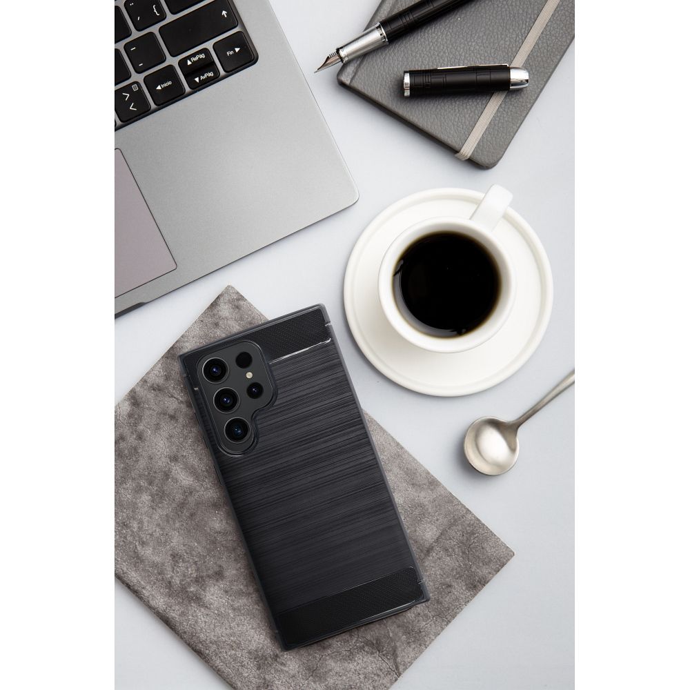 Honor 400 Pro 5G forcell carbon hátlap tok (Fekete)