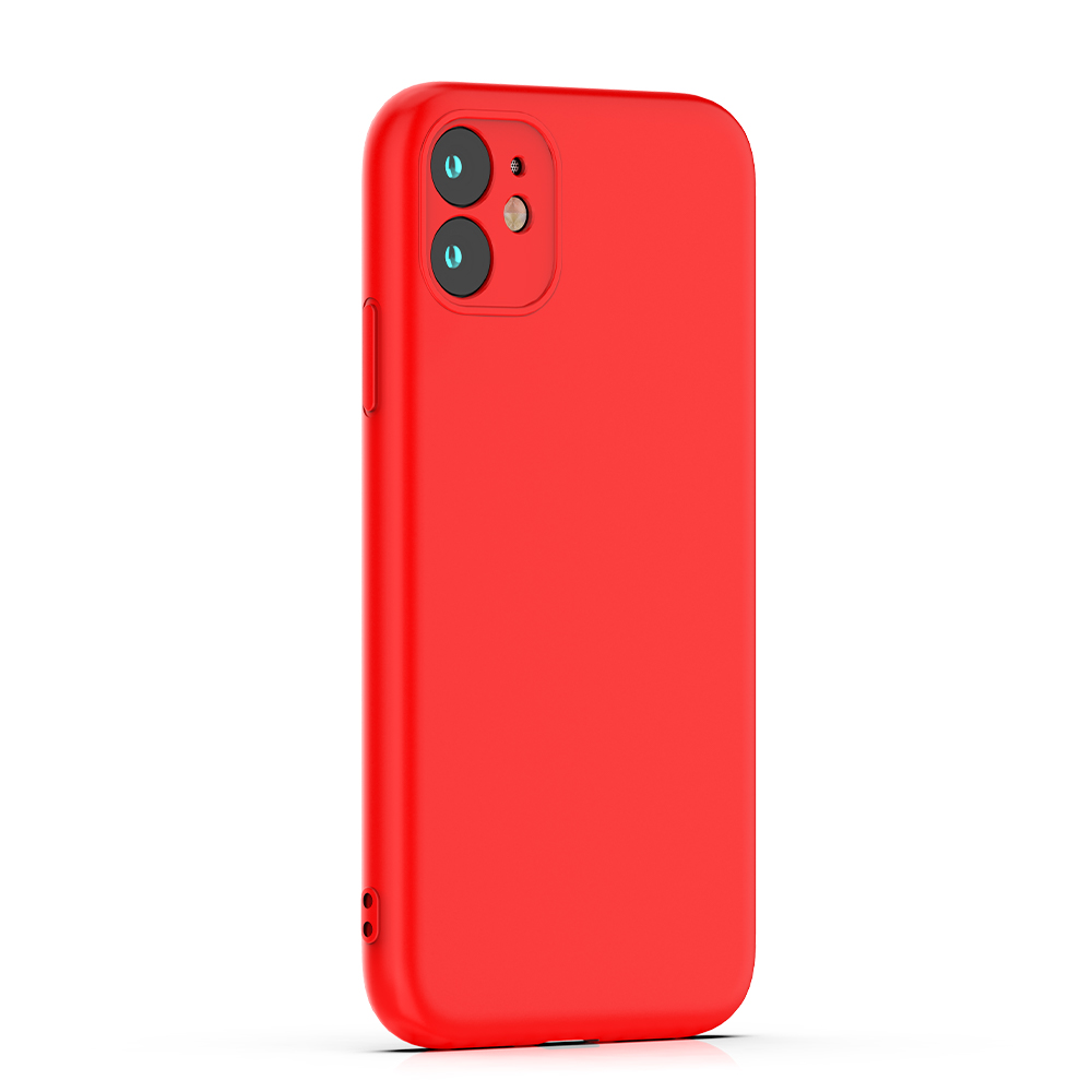 Honor 600 Pro 5G silicon hátlap tok (Piros)