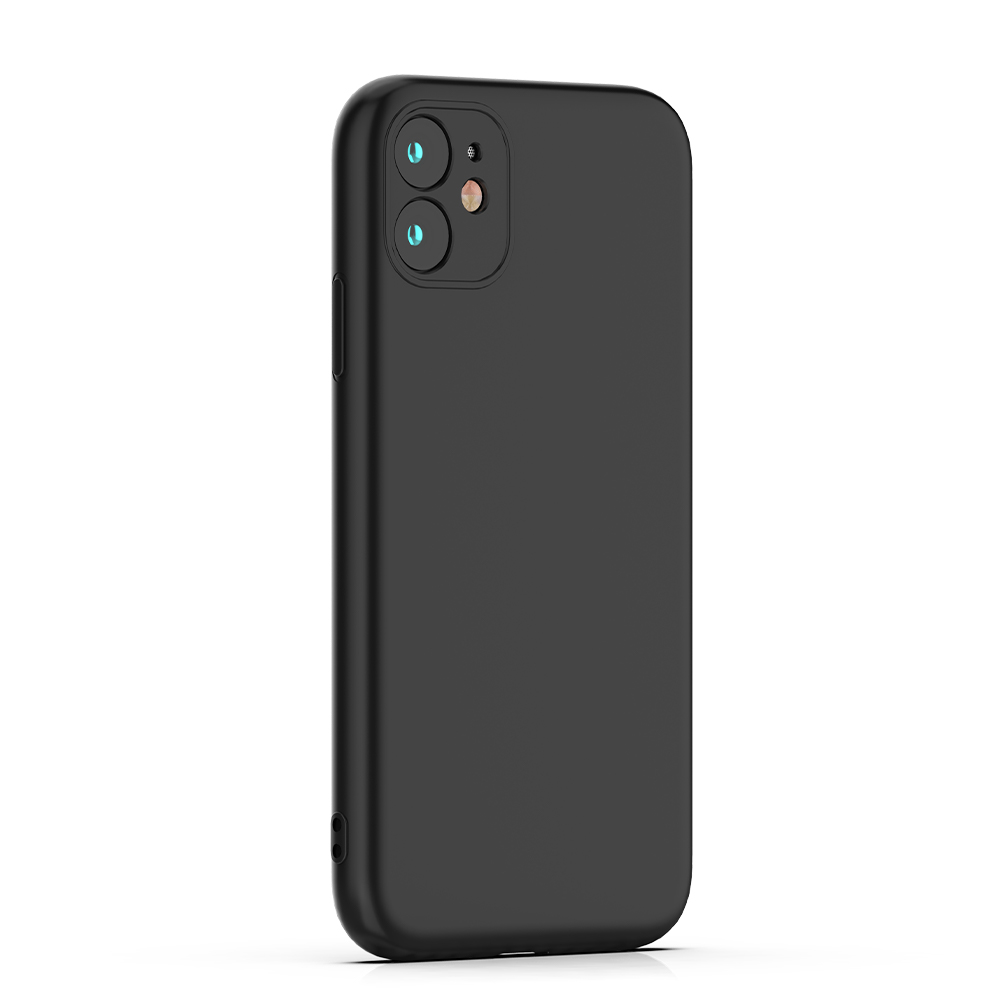 Honor 600 silicon hátlap tok (Fekete)