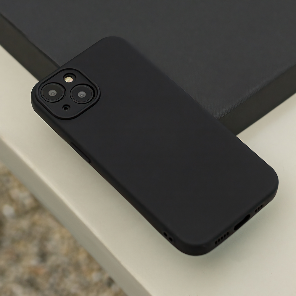 Honor 600 silicon hátlap tok (Fekete)