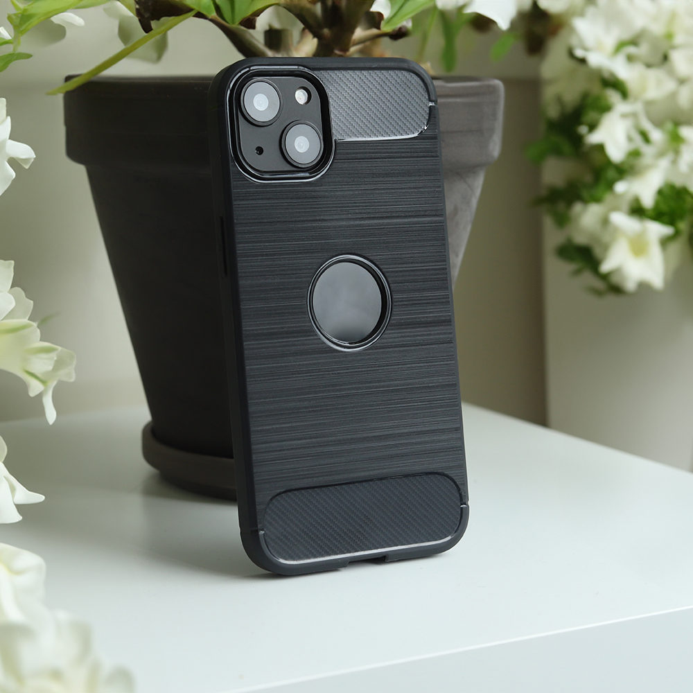 Honor 90 Lite 5G forcell carbon hátlap tok (Fekete)