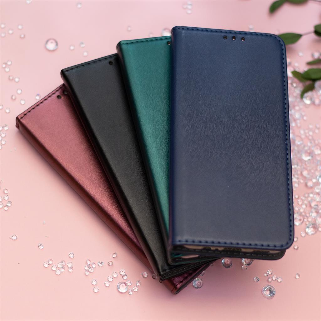 Honor Magic 8 Pro Smart magnetic nyitható tok (Bordó)