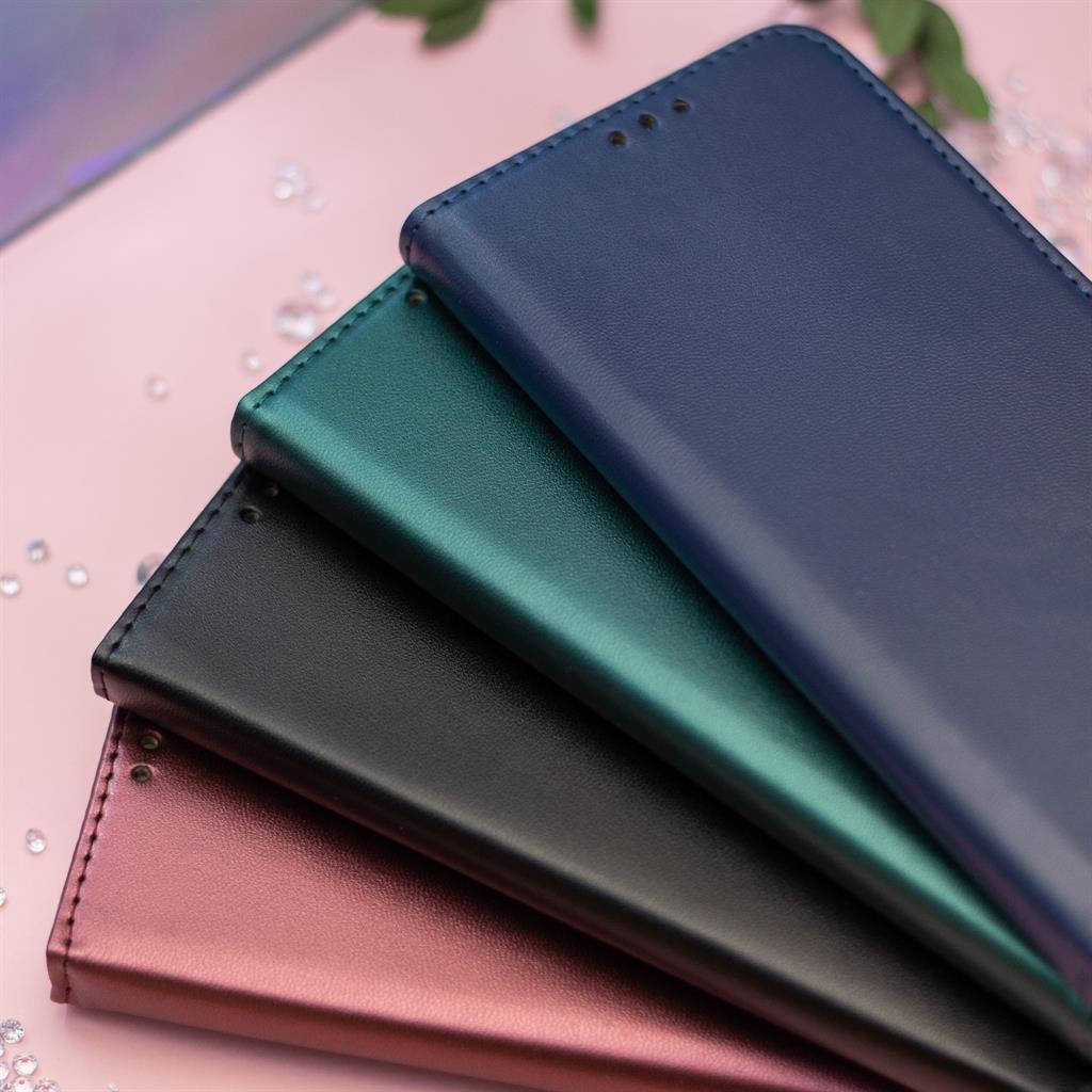 Honor Magic 8 Pro Smart magnetic nyitható tok (Bordó)