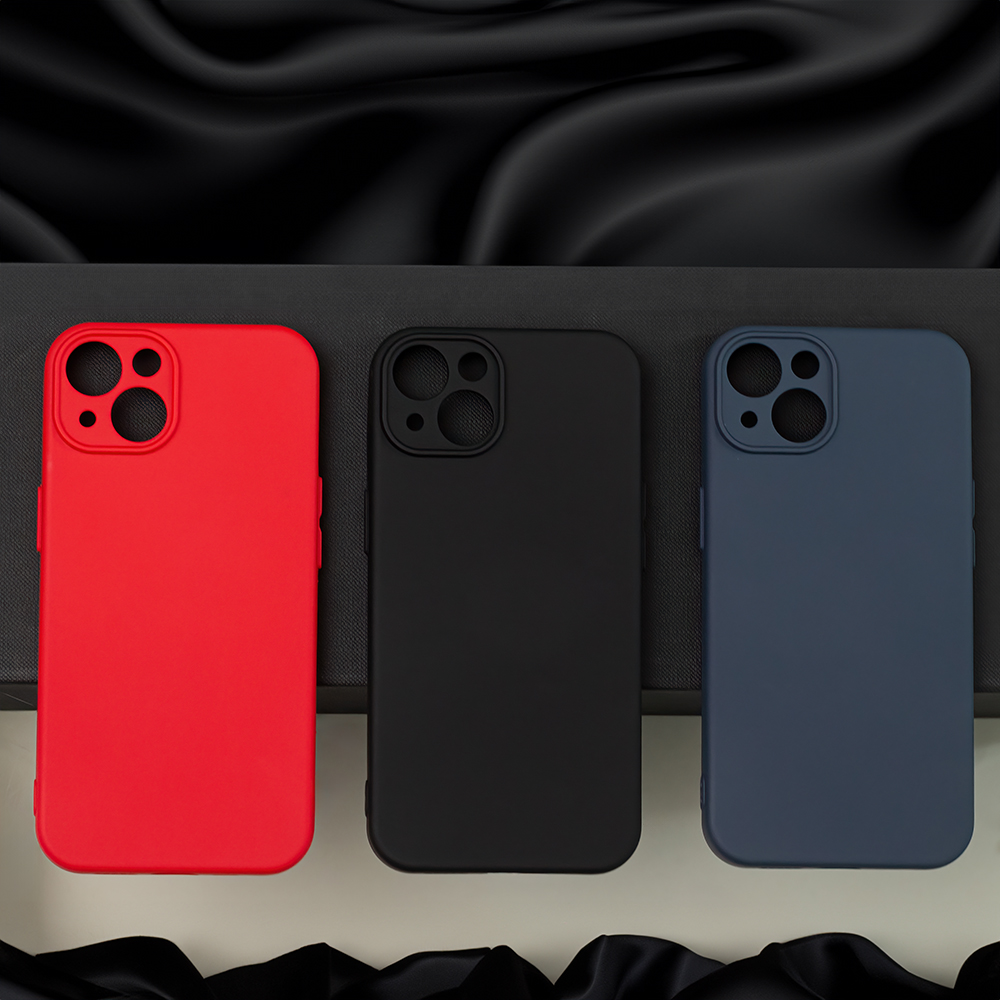 Honor X6a silicone hátlap tok (Fekete)