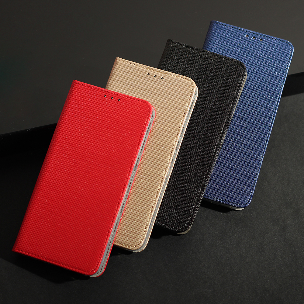 Honor X6a smart magnet mágneses notesz tok (Piros) 11