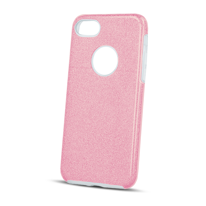 Huawei P10 Lite glitter 3in1 hátlap tok, rozéarany