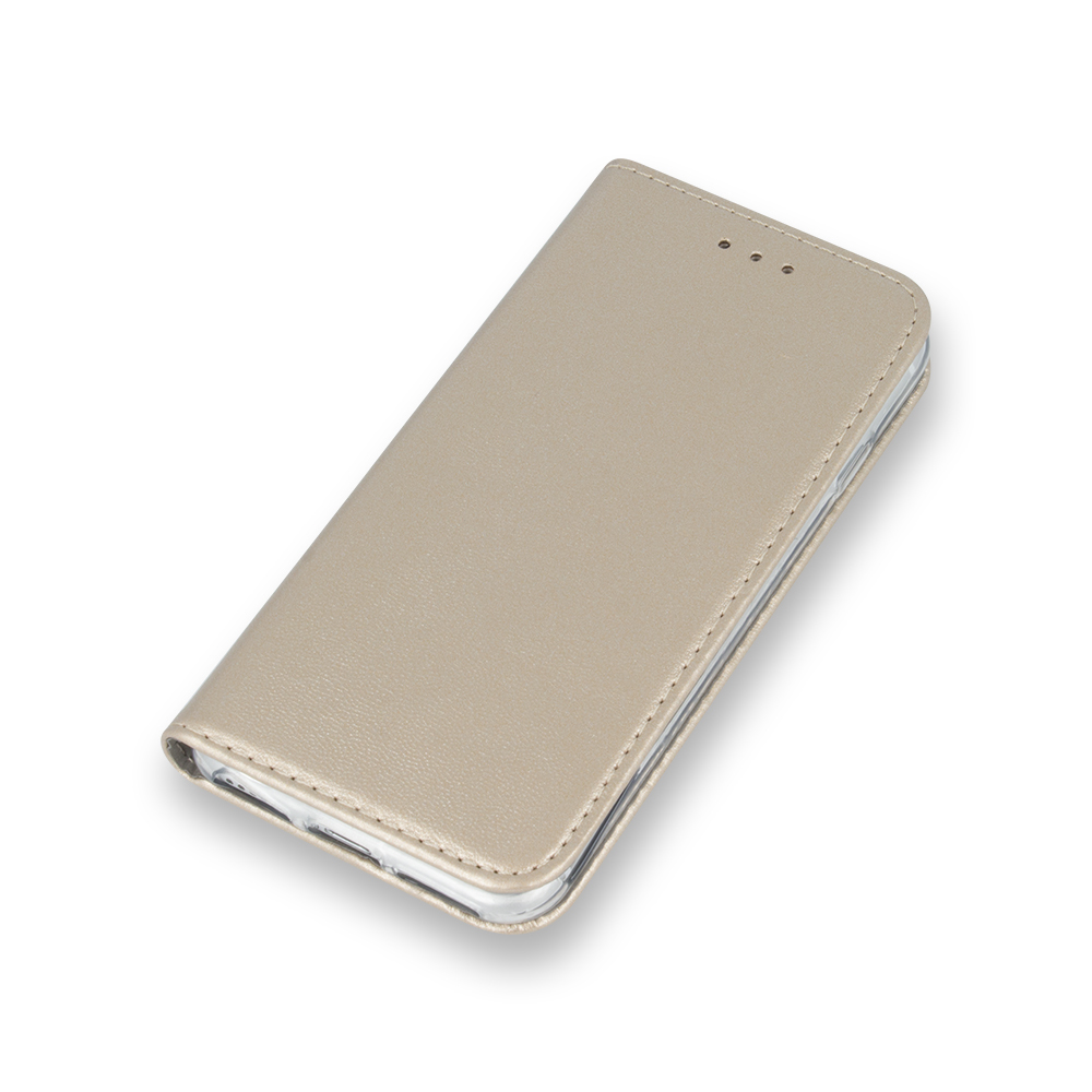 Huawei P20 Lite smart magnetic mágneses notesz tok (Arany) 2