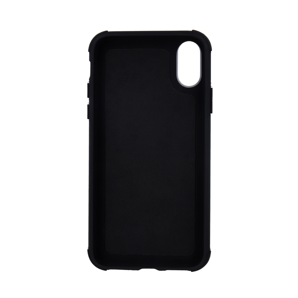 Huawei P30 defender rubber ütésálló hátlap tok (Fekete) 2