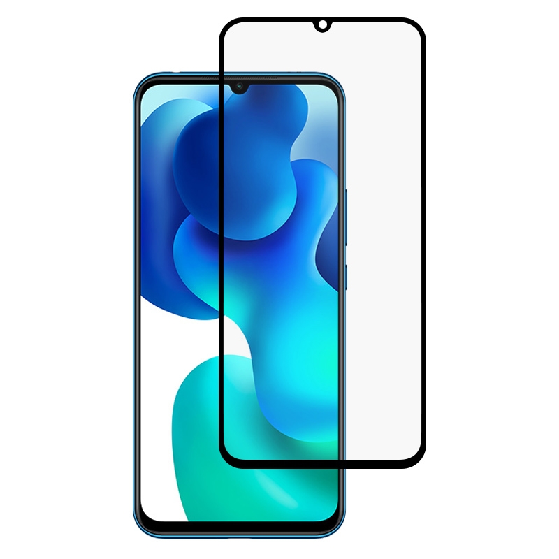 Huawei P30 Pro 5D üvegfólia teljes kijelzőre, fekete