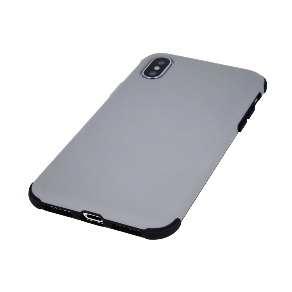 Huawei P30 Pro defender rubber ütésálló hátlap tok (Szürke)