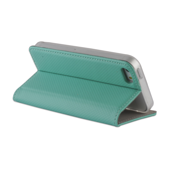 Huawei P40 Lite smart magnet mágneses notesz tok (Menta) 0