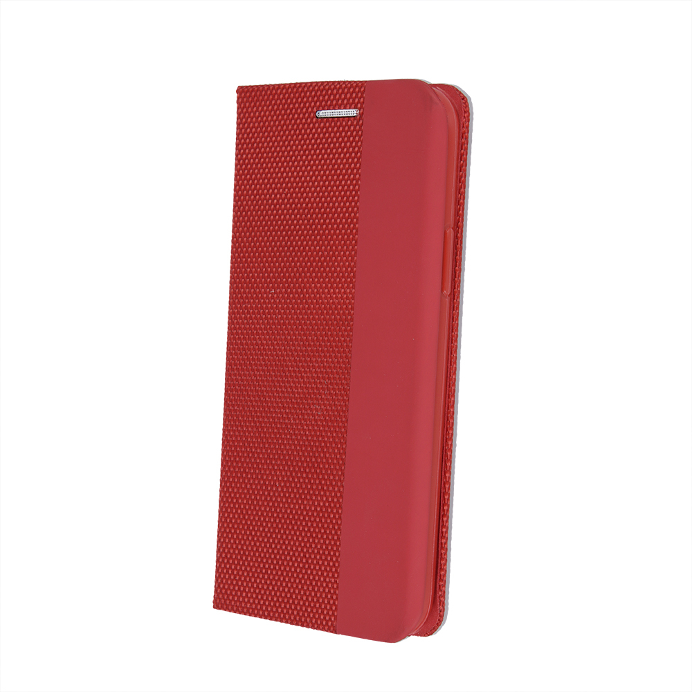 Huawei P40 Lite Smart Senso notesz tok (Piros)
