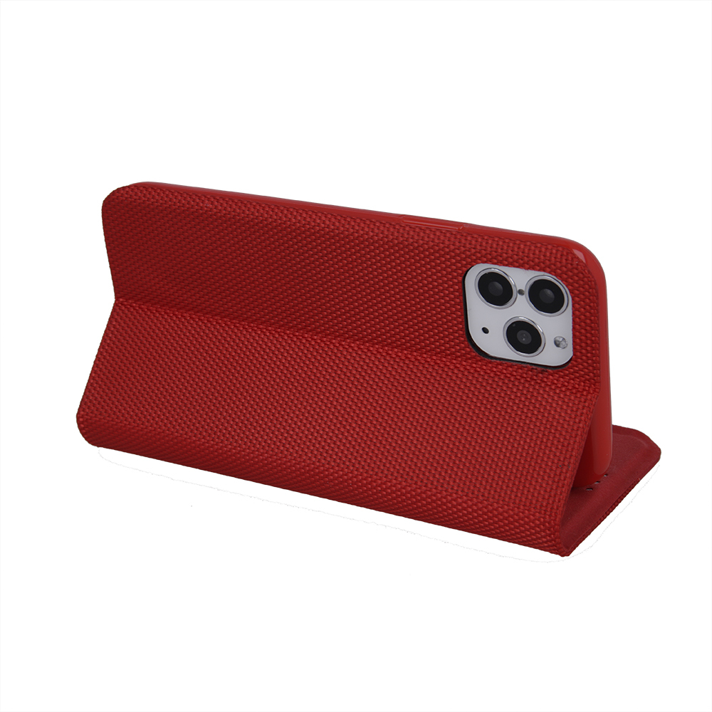 Huawei P40 Lite Smart Senso notesz tok (Piros)