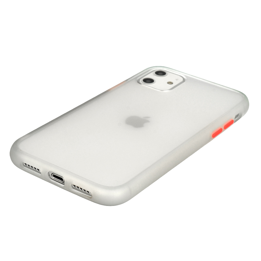 Huawei P40 Pro Vennus color button hátlap tok (Átlátszó)