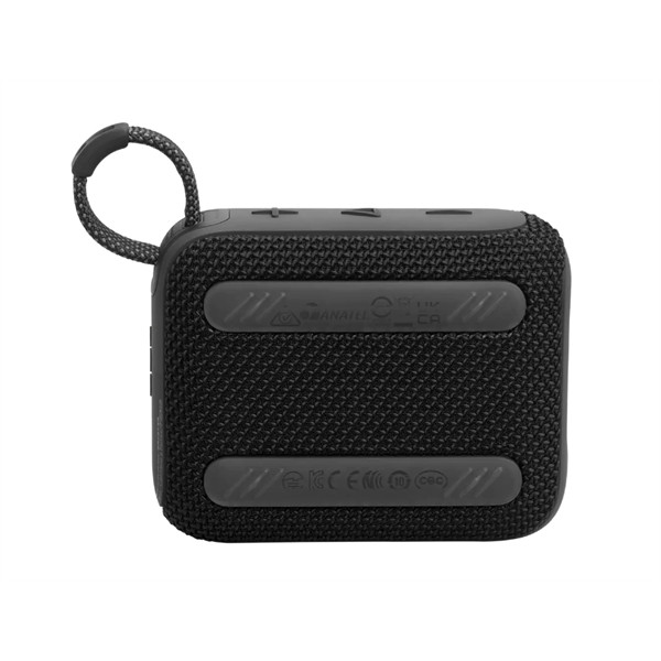 JBL  Go 4 vezeték nélküli hangszóró (Fekete)