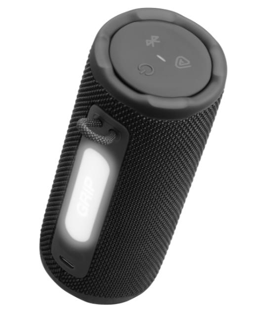 JBL Grip hordozható Bluetooth hangszóró (Fekete)
