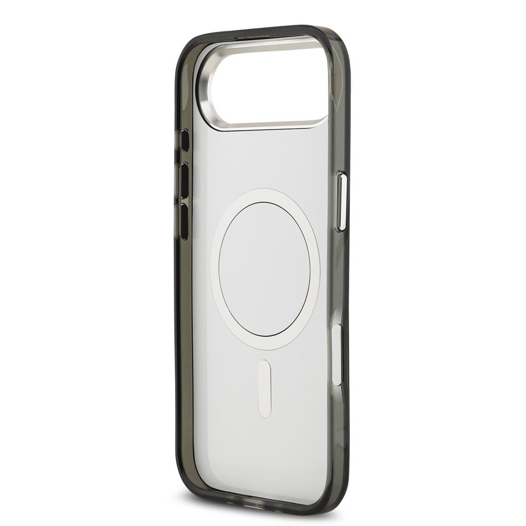 Karl Lagerfeld IML Aquarelle Karl and Choupette tok iPhone Air (Fekete)