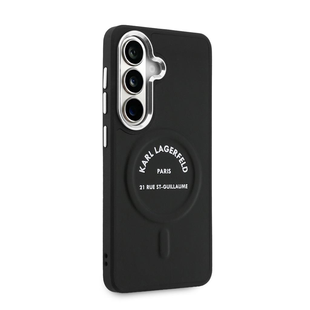 Karl Lagerfeld PU RSG Logo Magnetic Samsung Galaxy S26 (Fekete)