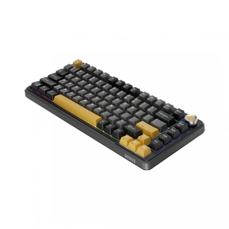 Marvo Titan 75 vezeték nélküli gaming billentyűzet (Fekete)