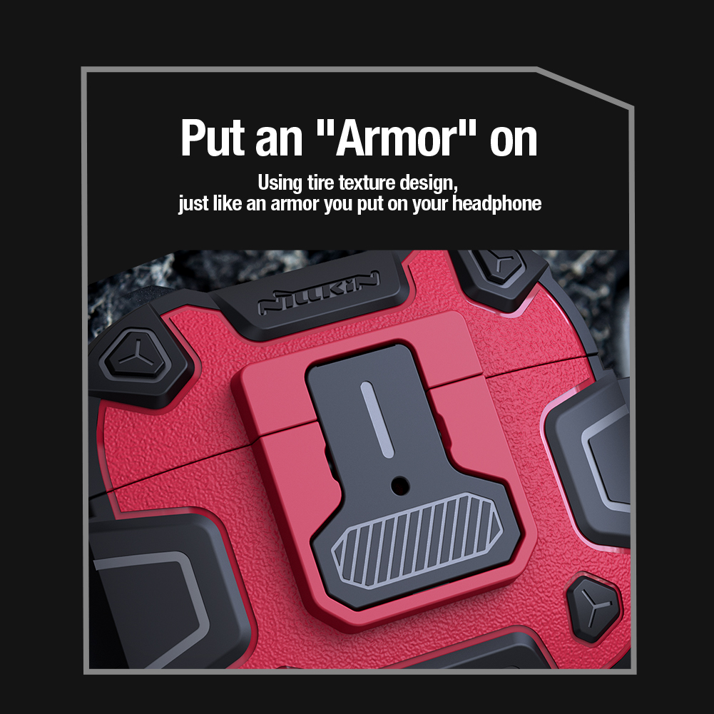 Nillkin Bounce PRO tok AirPods 3 (Fekete)