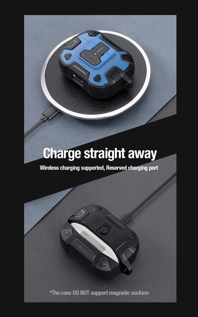 Nillkin Bounce PRO tok AirPods Pro 2 (Kék)