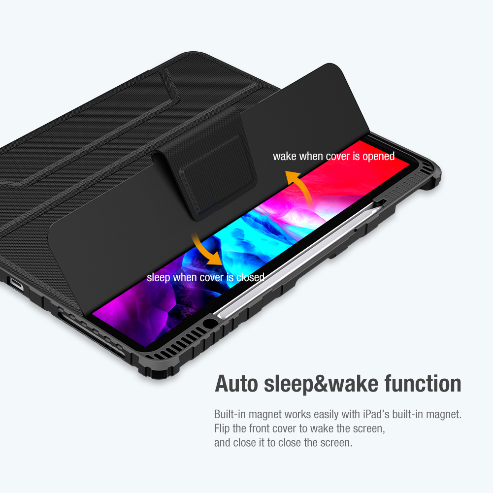 Nillkin Bumper Pro tok iPad Pro 12.9 / Air 13 (Fekete)