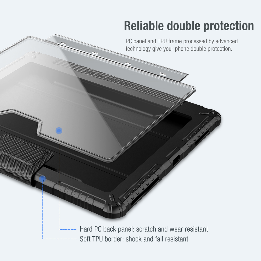 Nillkin Bumper Pro tok iPad Pro 12.9 / Air 13 (Fekete)