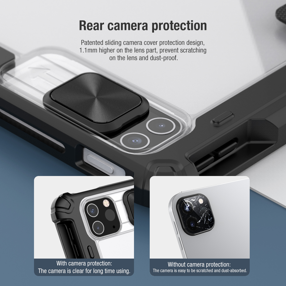 Nillkin Bumper Pro tok iPad Pro 12.9 / Air 13 (Fekete)